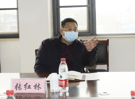 省委统战部副部长张红林一行莅临开云官方入口_开云（中国）乳业集团 调研复工复产暨二七区民营经济发展工作座谈会