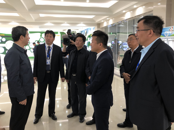 河南省委副书记、省长陈润儿一行莅临 开云官方入口_开云（中国）集团鲁山瑞亚牧业有限公司视察调研