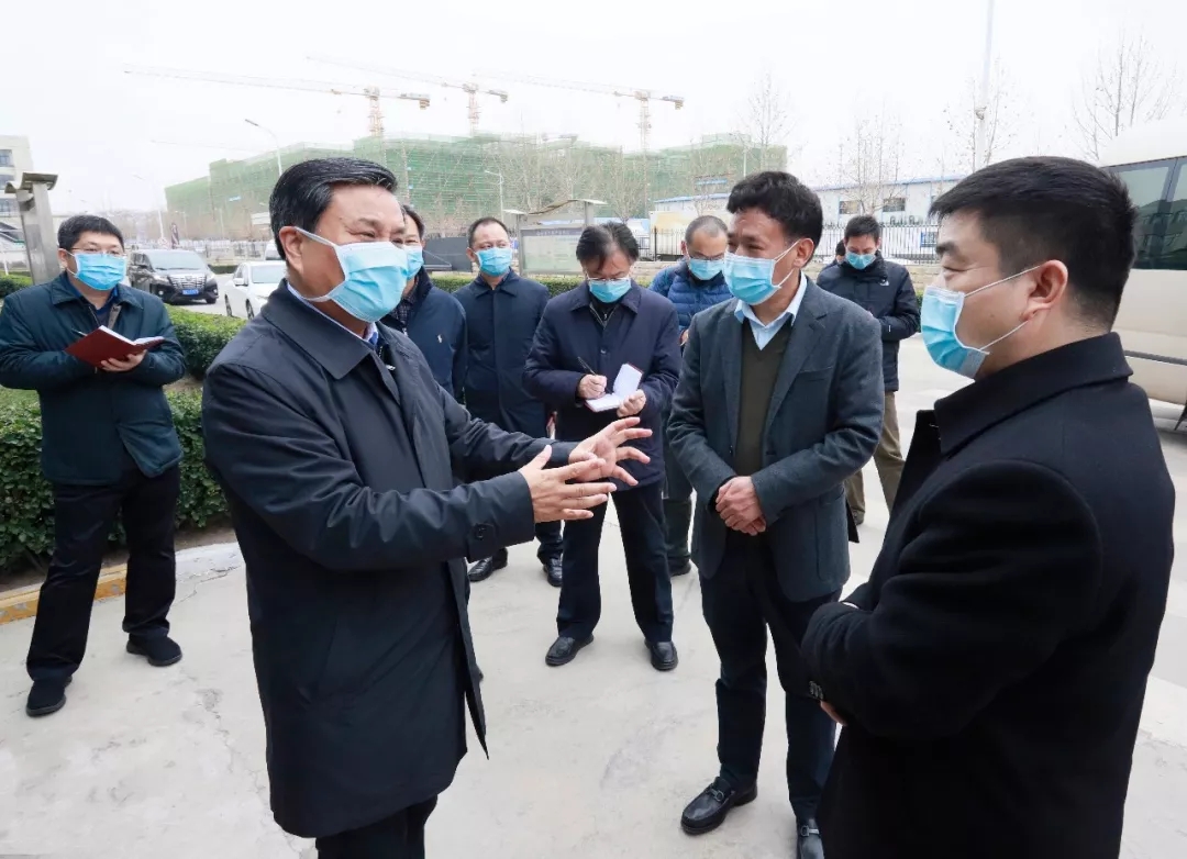 快讯丨河南省副省长武国定莅临开云官方入口_开云（中国）乳业集团调研重点保障企业复工复产情况