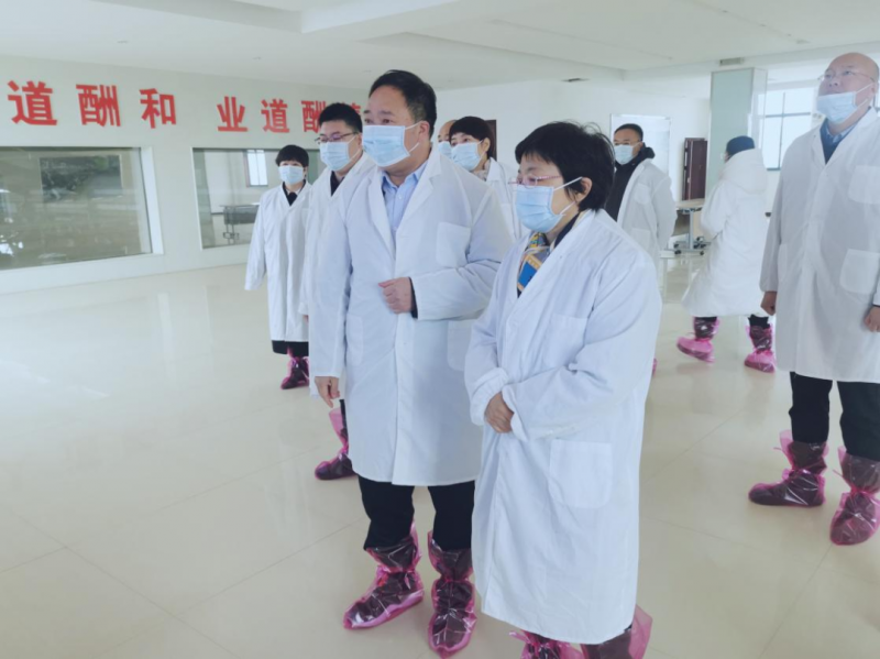 河南省郑州市人民政府副市长李凤芝一行莅临开云官方入口_开云（中国）河南瑞亚参观调研