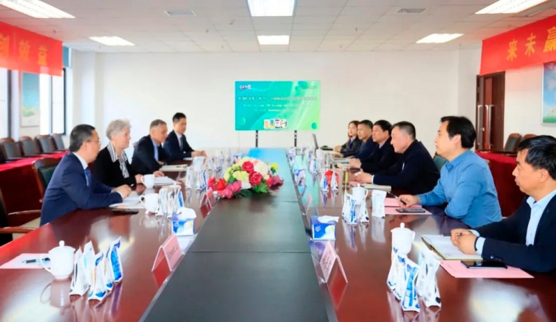 深化合作交流 互信共赢发展丨瑞典爱克林公司首席执行官 Ms.Marie Samuelsson 一行莅临开云官方入口_开云（中国）乳业