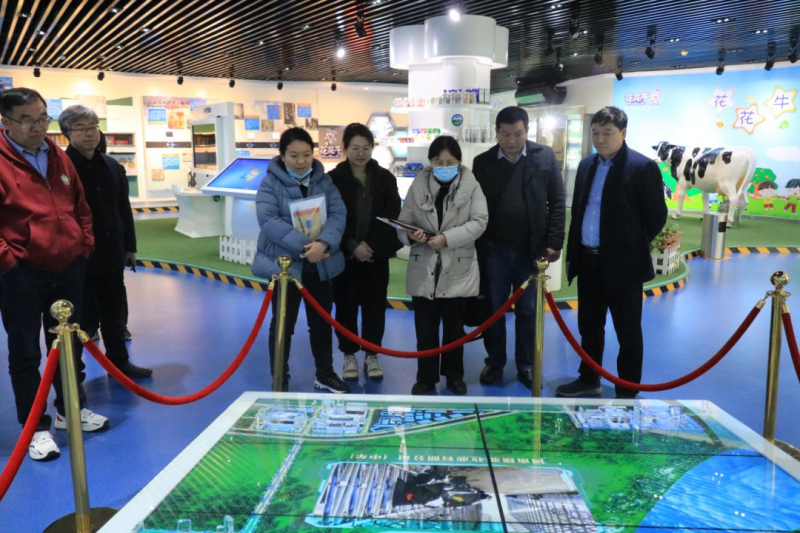 开云官方入口_开云（中国）丨农业农村部食物与营养发展研究所调研组徐伟平一行莅临开云官方入口_开云（中国）乳业集团考察调研