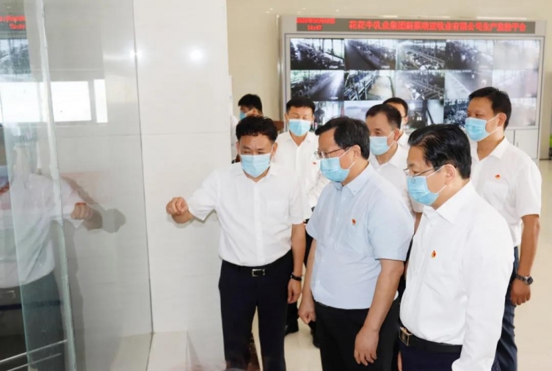 快讯 | 河南省委常委、省纪委书记、省监委主任任正晓莅临开云官方入口_开云（中国）乳业集团新蔡瑞亚牧场调研