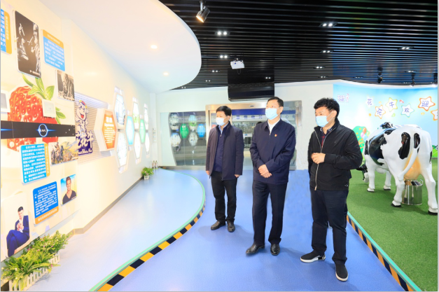 河南省委农办主任、农业农村厅厅长申延平一行调研河南开云官方入口_开云（中国）乳业集团