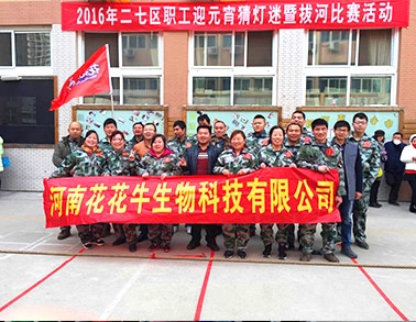 河南开云官方入口_开云（中国）生物科技有限公司参加二七区总工会拔河比赛
